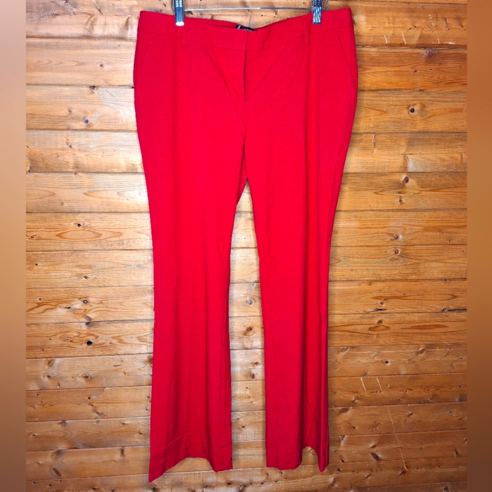 ❤️ 3/$30 BODY By Victoria Vibrant Red Pants 2 Pockets Size 12